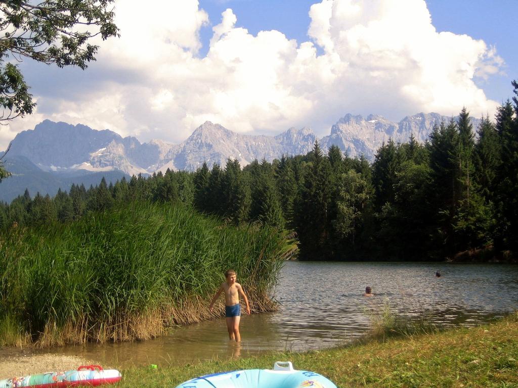 Ferienhaus Beim Veitele Leilighet Mittenwald Eksteriør bilde